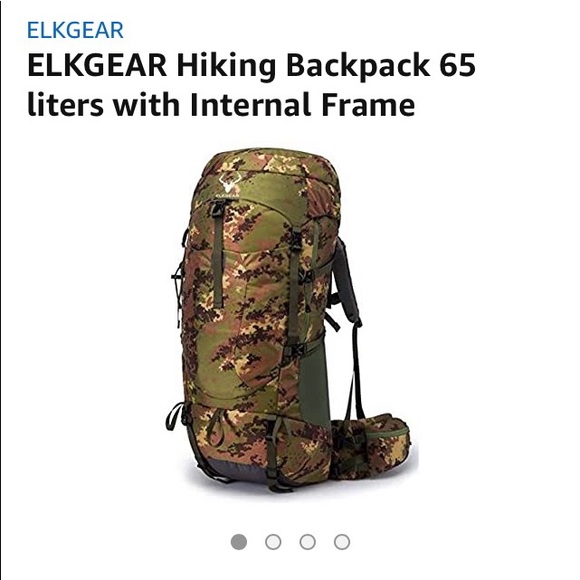 Elk Gear Wildguest 65L Hiking Backpack New - Picture 3 of 16